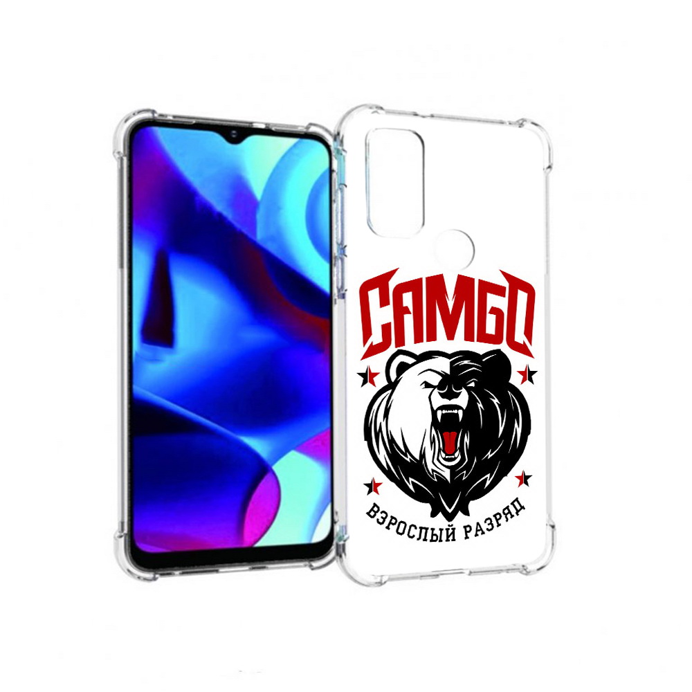 

Чехол MyPads Tocco для Motorola Moto G Единоборства Самбо медведь (PT227075.349.75), Прозрачный, Tocco