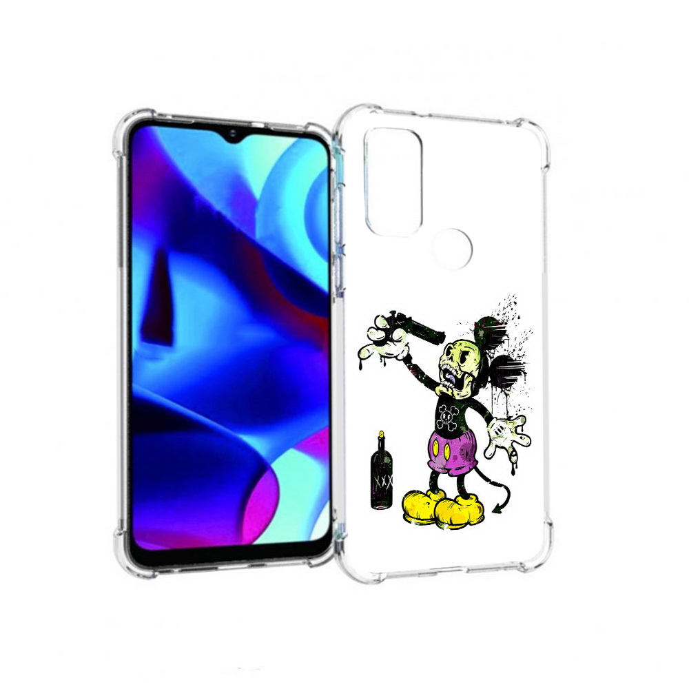 

Чехол MyPads Tocco для Motorola Moto G Драг Микки (PT227075.349.73), Прозрачный, Tocco