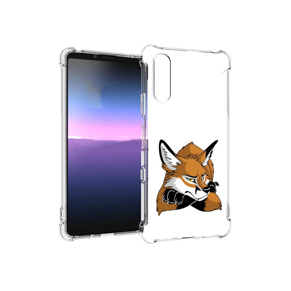 

Чехол MyPads Tocco для Sony Xperia 10 III фокс (PT161504.223.660), Прозрачный, Tocco
