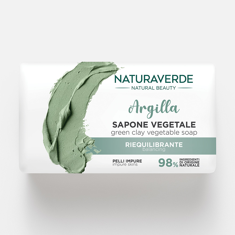 Мыло кусковое NATURAVERDE Argilla 100 г