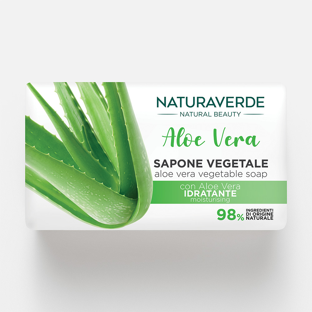 Мыло кусковое NATURAVERDE Aloe Vera 100 г
