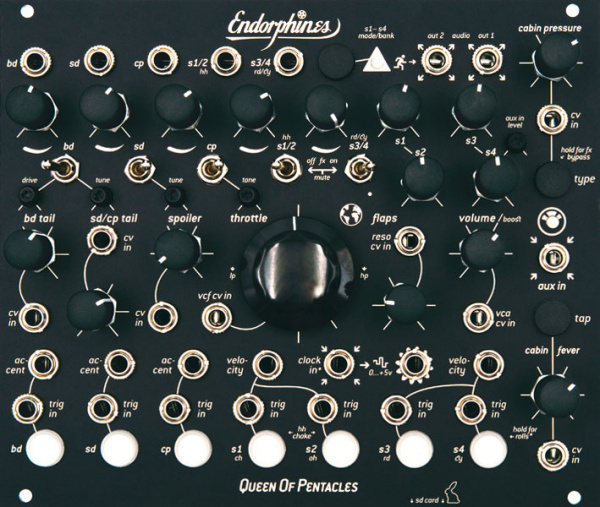 

Eurorack-модуль Endorphin.es Queen of Pentacles, Queen of Pentacles