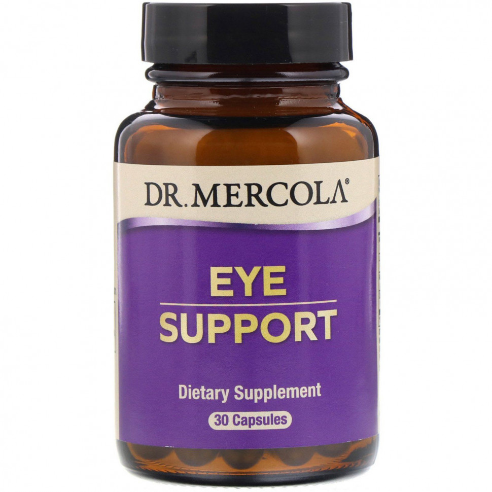 

Пищевая добавка Dr.Mercola, Поддержка глаз, 30 капсул