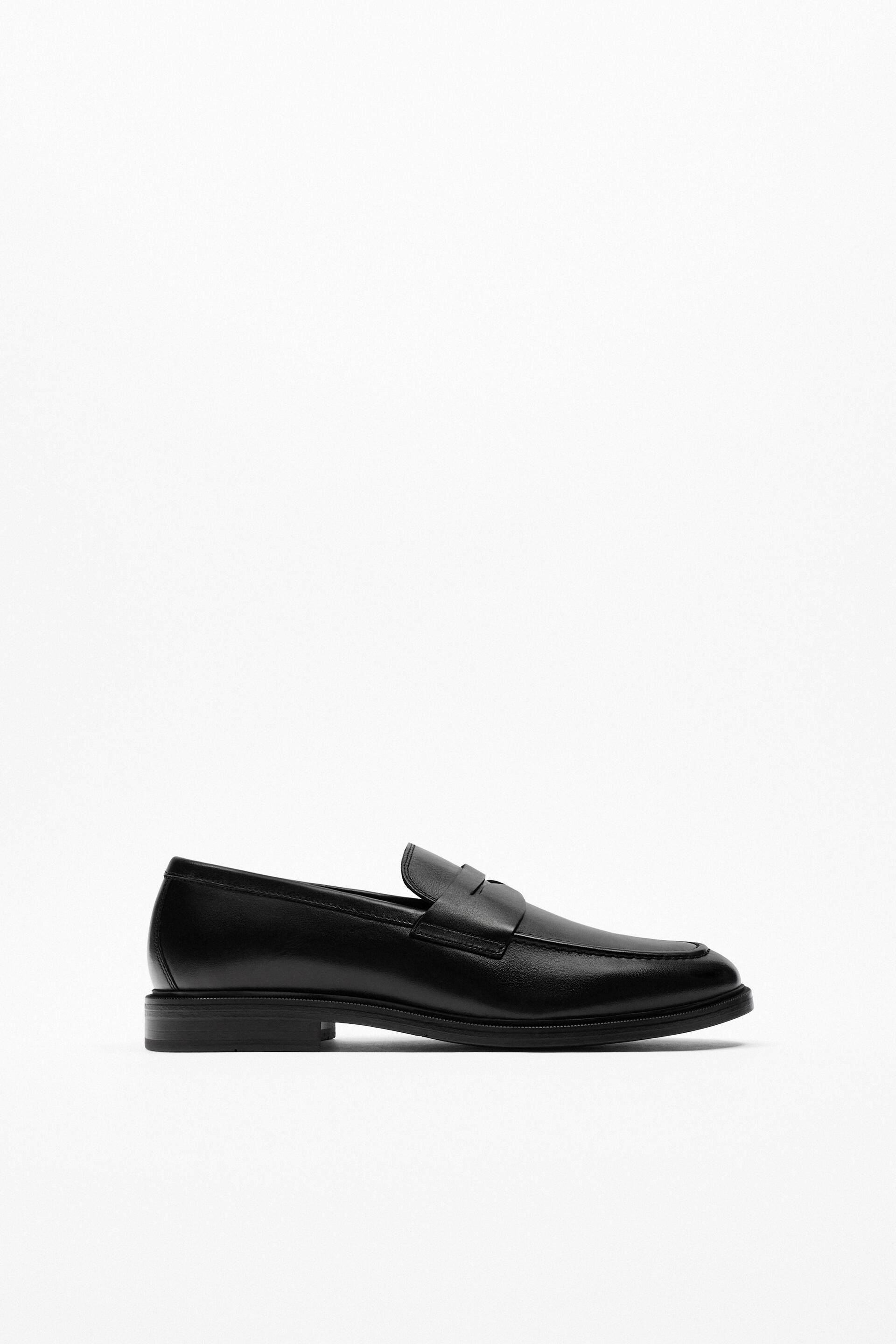 

Лоферы мужские ZARA 177650 черные 44 RU (доставка из-за рубежа), 177650
