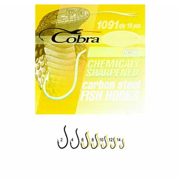 

Крючки Cobra beak 2BZ 1091, 00-00001477