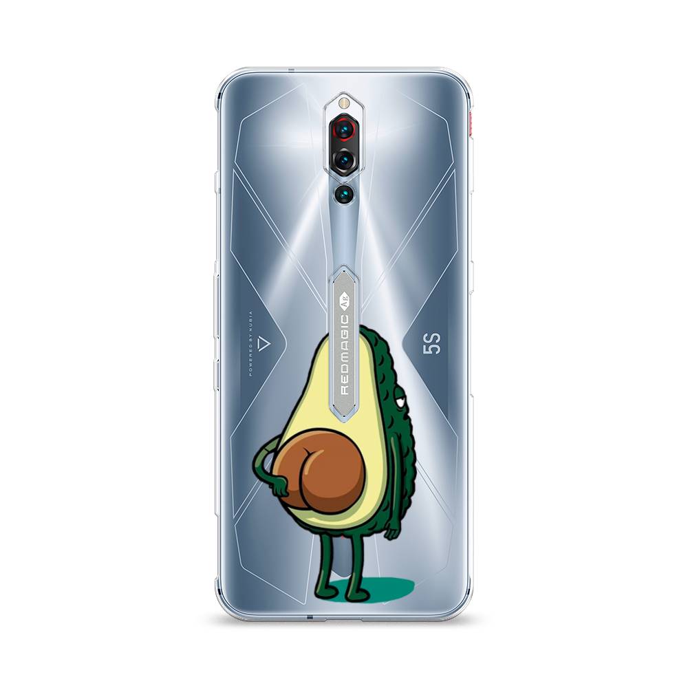 

Чехол Awog на ZTE Red Magic 5S / ЗТЕ Ред Мэджик 5S "Попа авокадо", Разноцветный, 134250-10