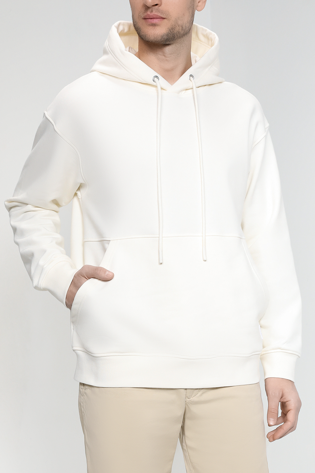 

Худи мужское MARCO DI RADI MDR230311252 белое 3XL, MDR230311252