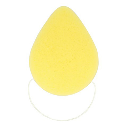 Спонж DECO. Clean Yellow каплевидный из конняку желтый solomeya двусторонний косметический спонж для макияжа капля drop double ended blending sponge