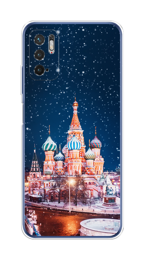 

Чехол на Xiaomi Redmi Note 10T/10 5G "Москва 1", Коричневый;синий;белый, 310750-1