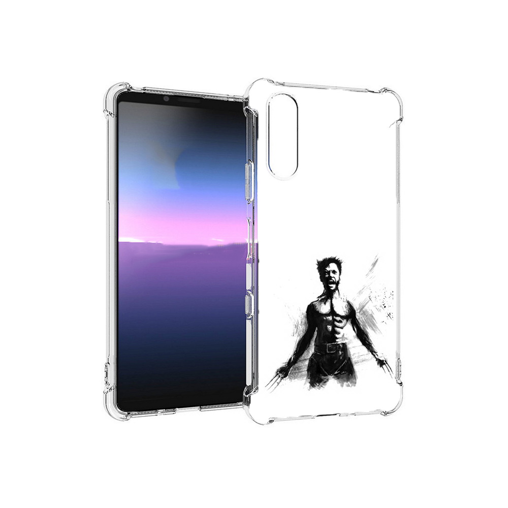 

Чехол MyPads Tocco для Sony Xperia 10 III росомаха (PT161504.223.587), Прозрачный, Tocco