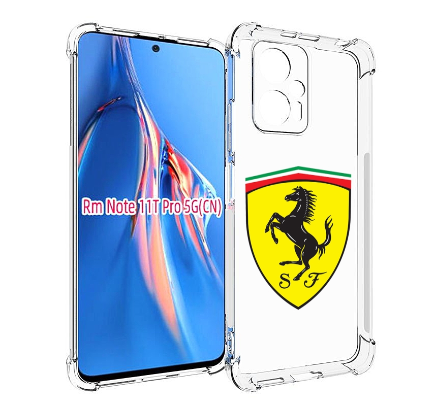 

Чехол MyPads Ferrari-3 мужской для Xiaomi Redmi Note 11T Pro / 11T Pro Plus / Poco X4 G..., Прозрачный, Tocco