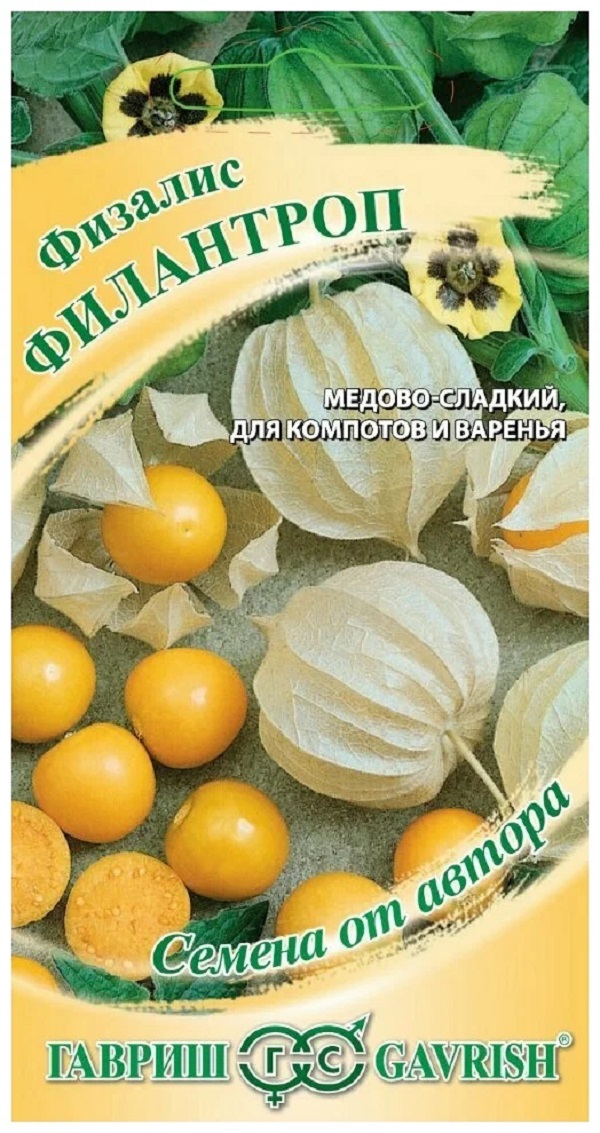 

Физалис Филантроп 20шт. автор. (Гавриш)
