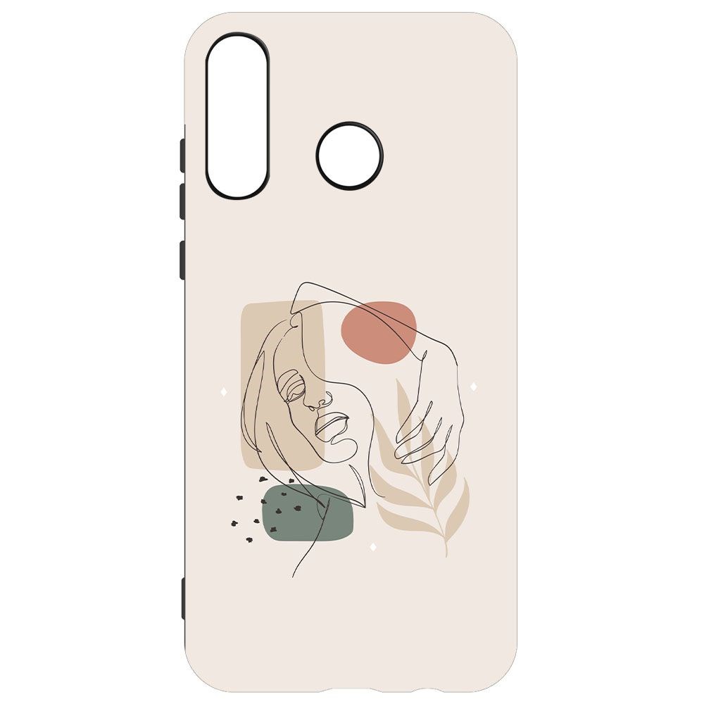 

Чехол-накладка Krutoff Soft Case Грациозность для Honor 20E черный