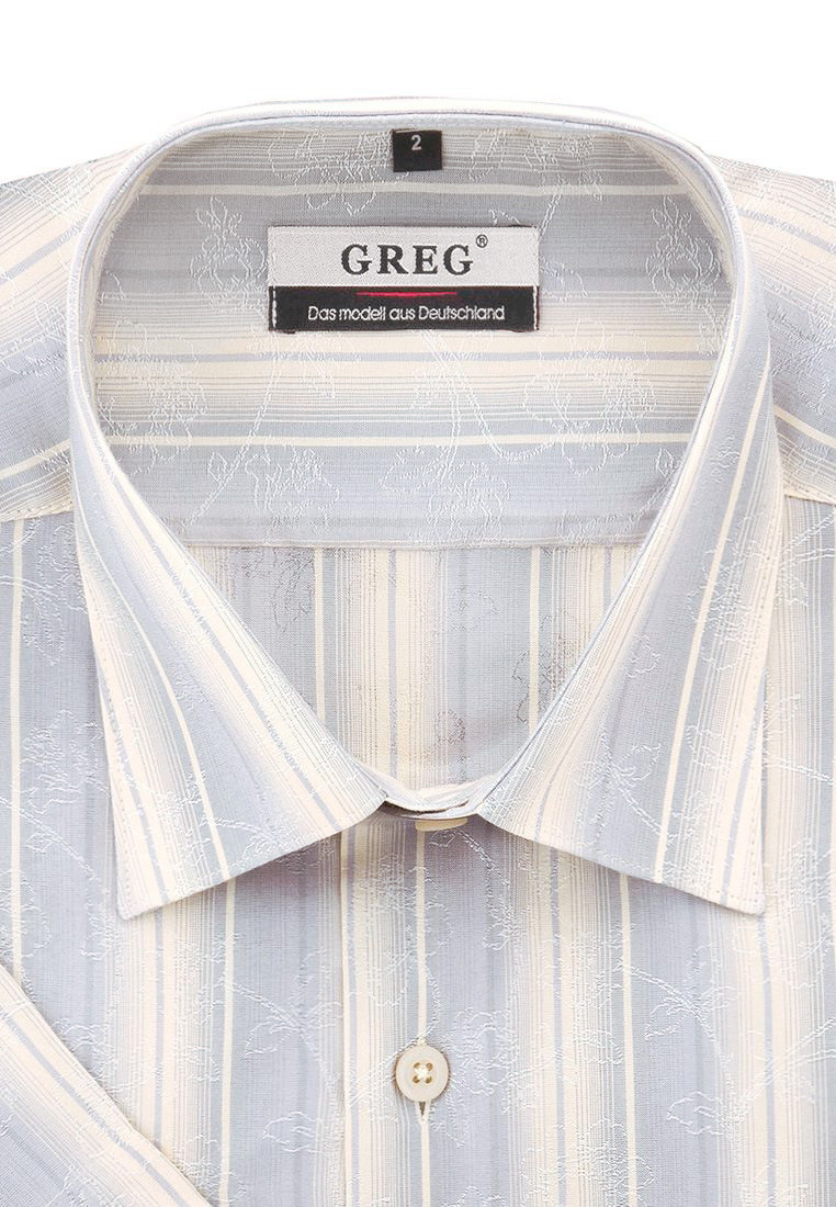 

Рубашка мужская Greg 01-00007546 разноцветная 38, Разноцветный, 01-00007546