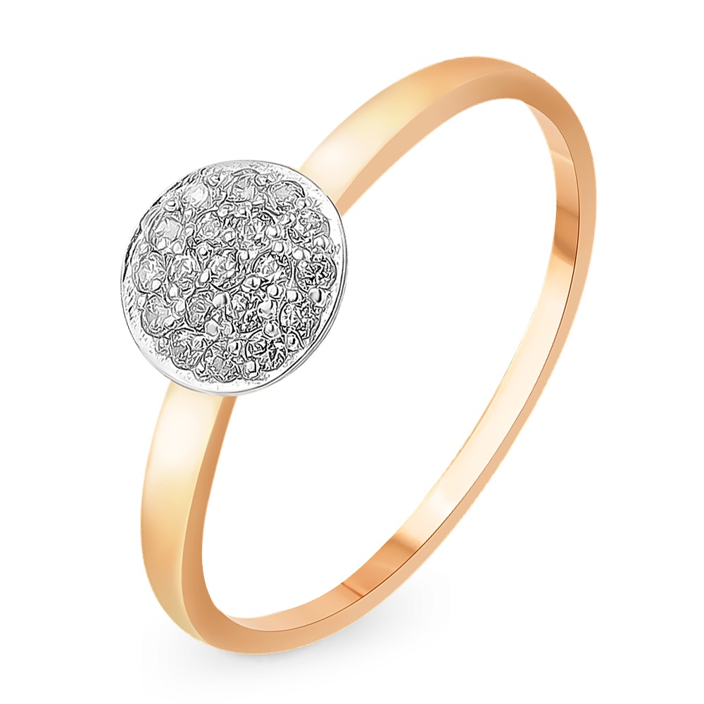 

Кольцо из золота р.  585Gold 301011723, фианит, 301011723