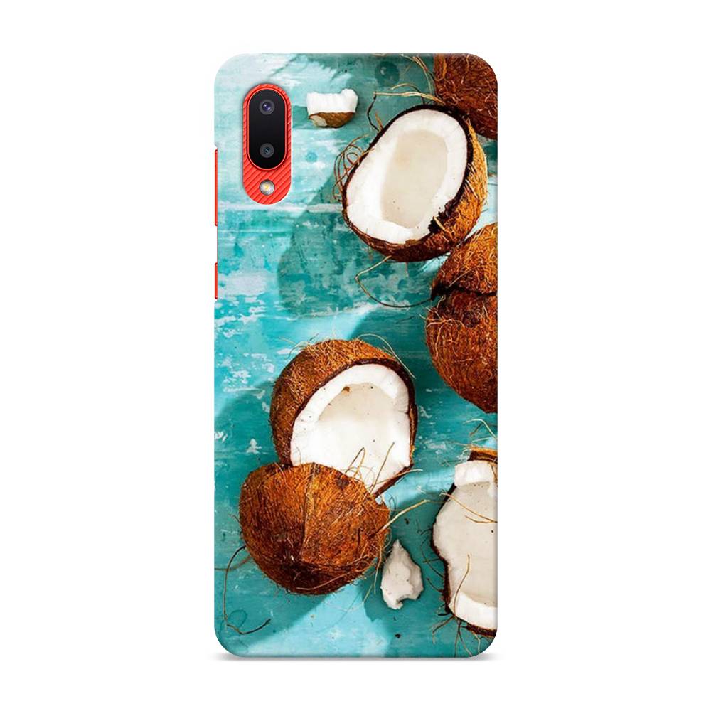 

Пластиковый чехол "Разбитые кокосы" на Samsung Galaxy A02, 2102520-7