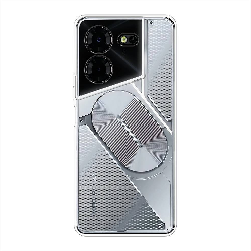 

Силиконовый чехол на Tecno Pova 5 Pro 5G, Прозрачный, 304550-1