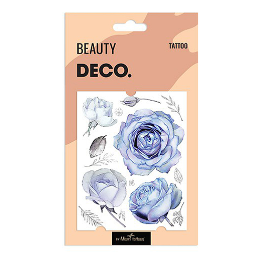 Cold rose. Beauty deco переводные тату.