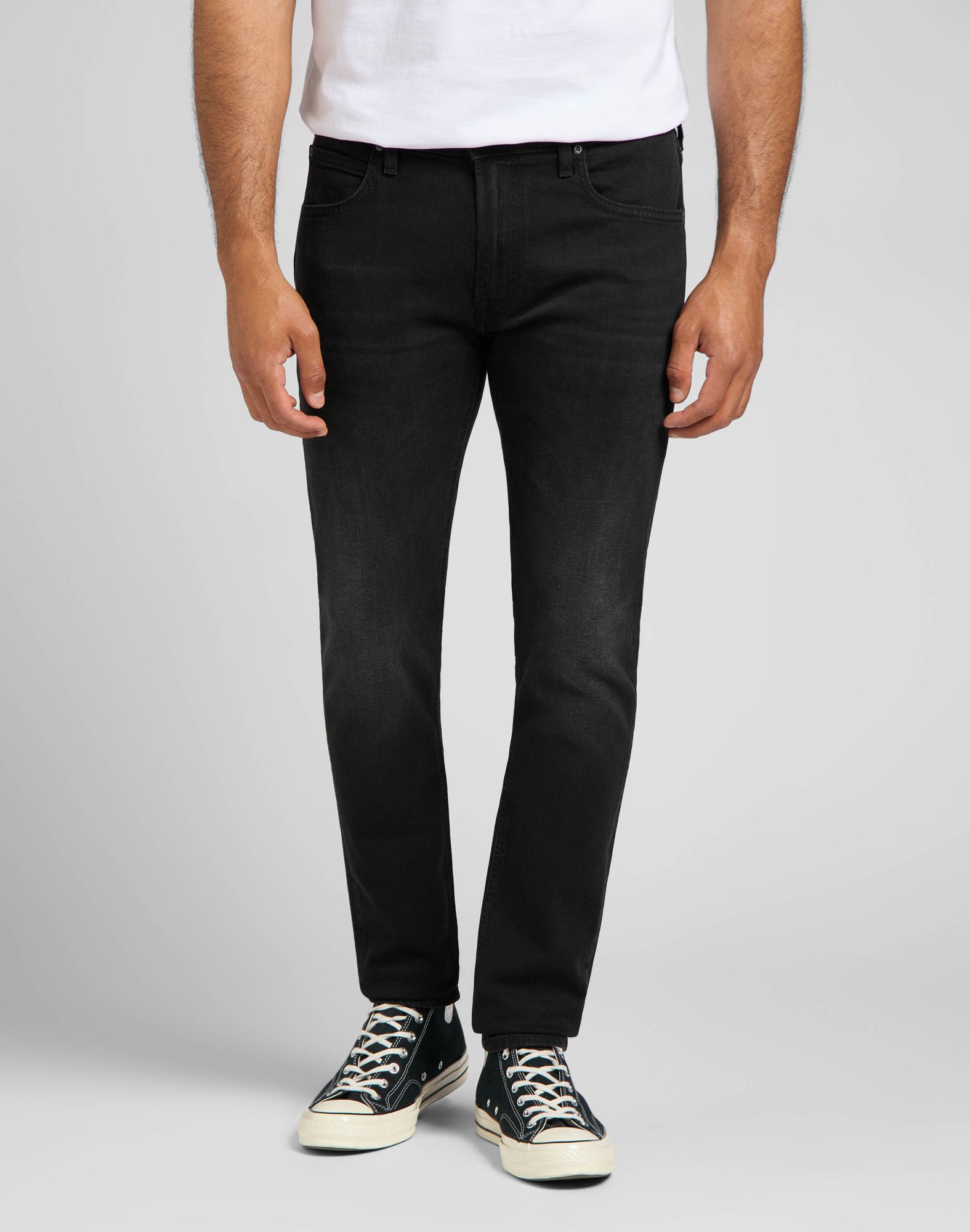 

Джинсы мужские Men Luke Jeans Lee черные 28/30, Черный, Men Luke Jeans