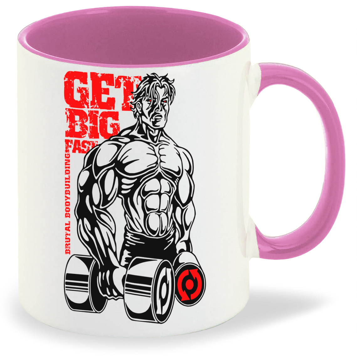 

Кружка CoolPodarok Get big, Get big