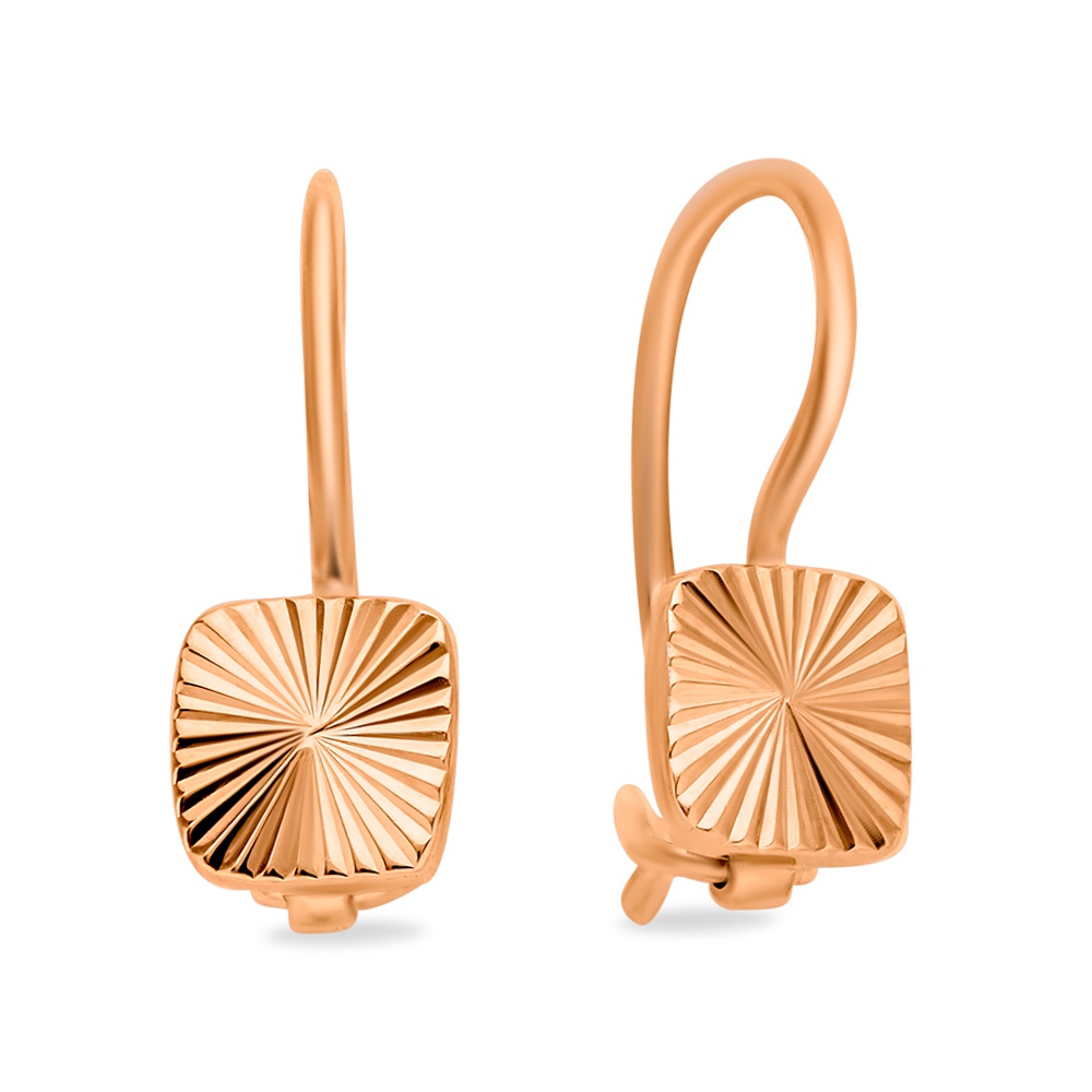 

Серьги из красного золота 585Gold 602001436, 602001436