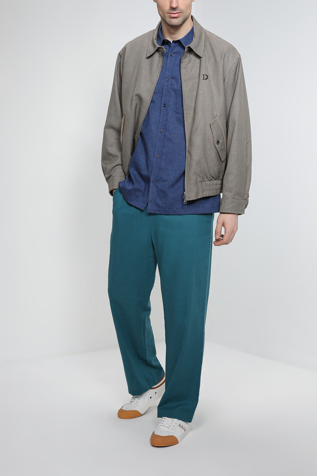 

Брюки мужские COLORPLAY CP23032260 бирюзовые M, Бирюзовый, CP23032260