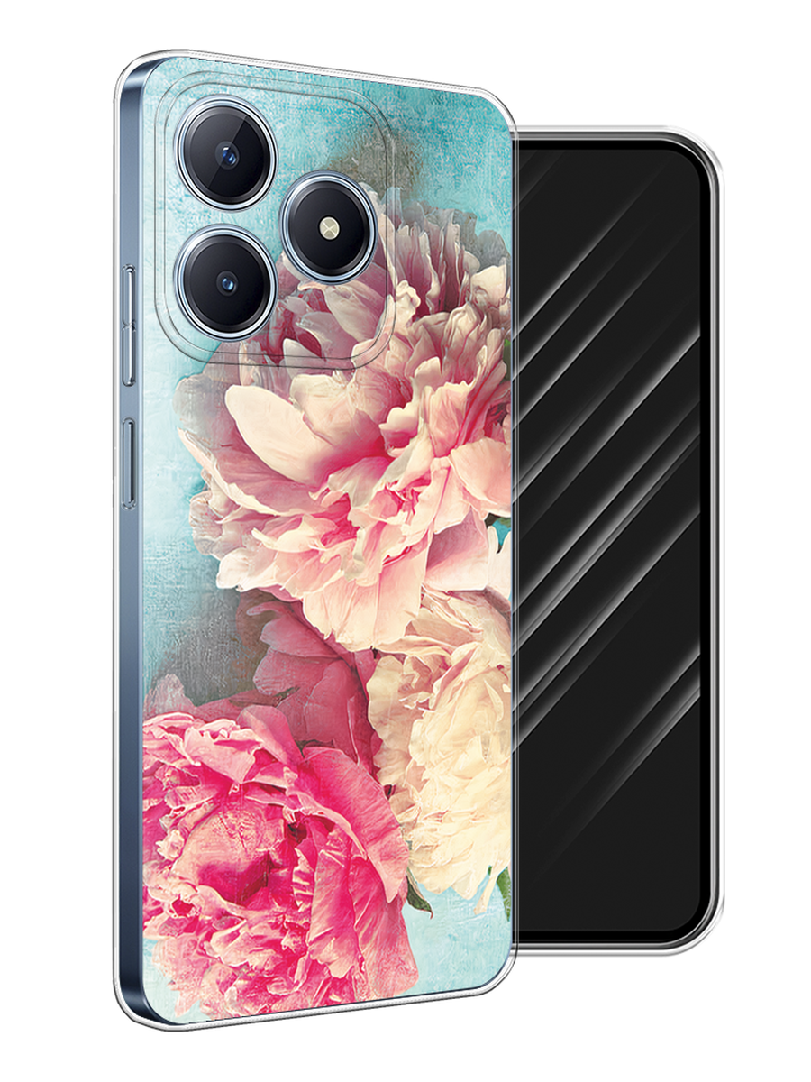 

Чехол Awog на Realme C63 "Пионы new", Бирюзовый, 2517350-1