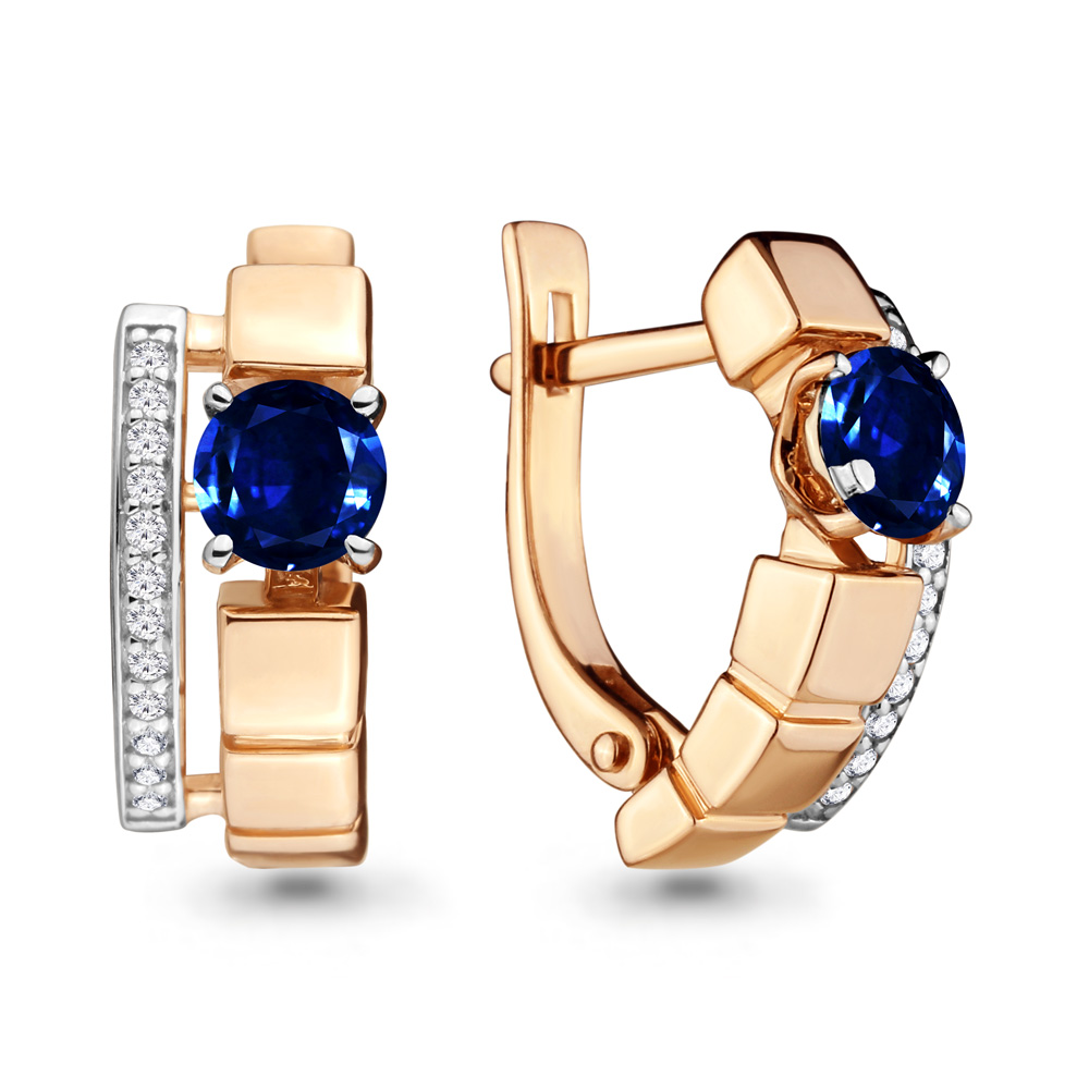 

Серьги из красного золота с бриллиантом Aquamarine Aquamarine 942038Ак_585_кз, 942038Ак_585_кз