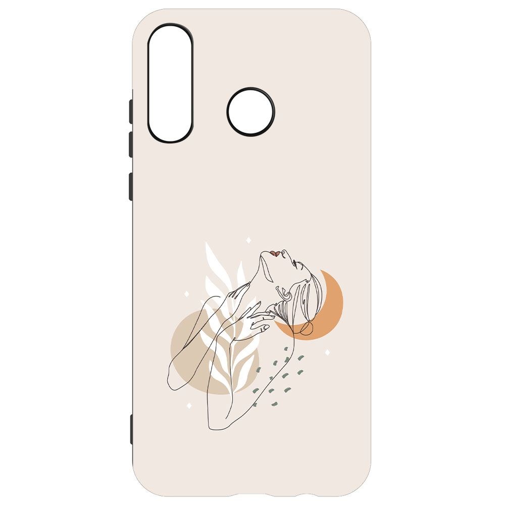 

Чехол-накладка Krutoff Soft Case Женственность для Honor 20S черный