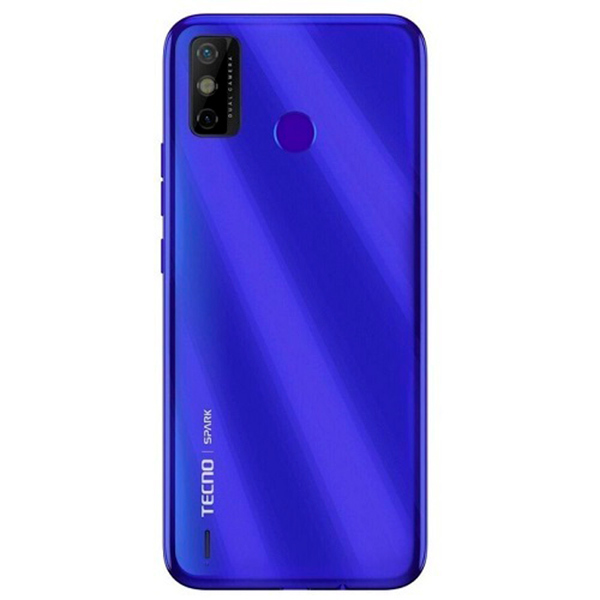 фото Задняя крышка для tecno spark 6 go blue синяя