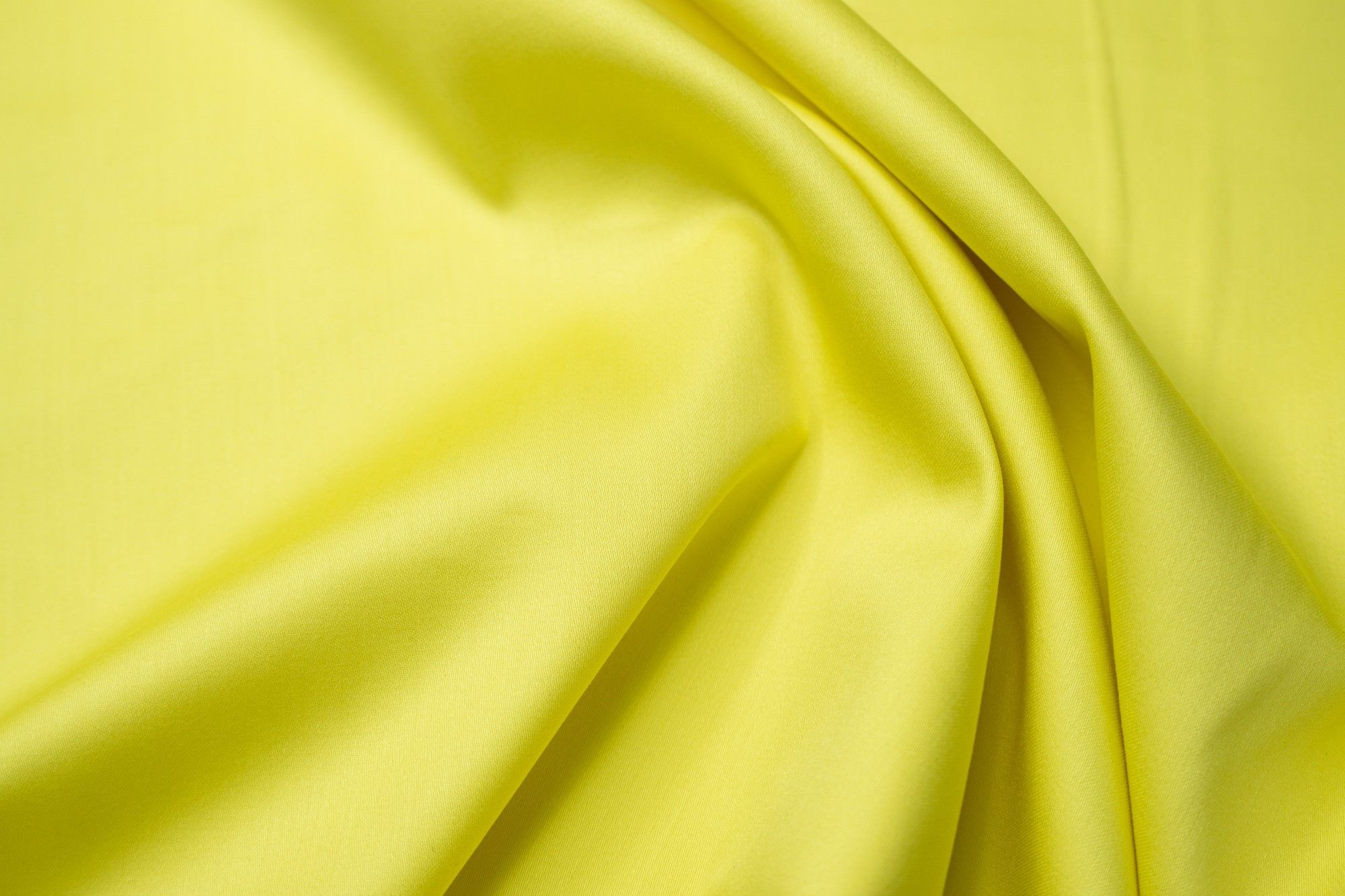 Ткань UNOFABRIC FP12332-О Хлопок поплин желтый Dolce. Ткань для шитья, 1,44 м 144x145 см