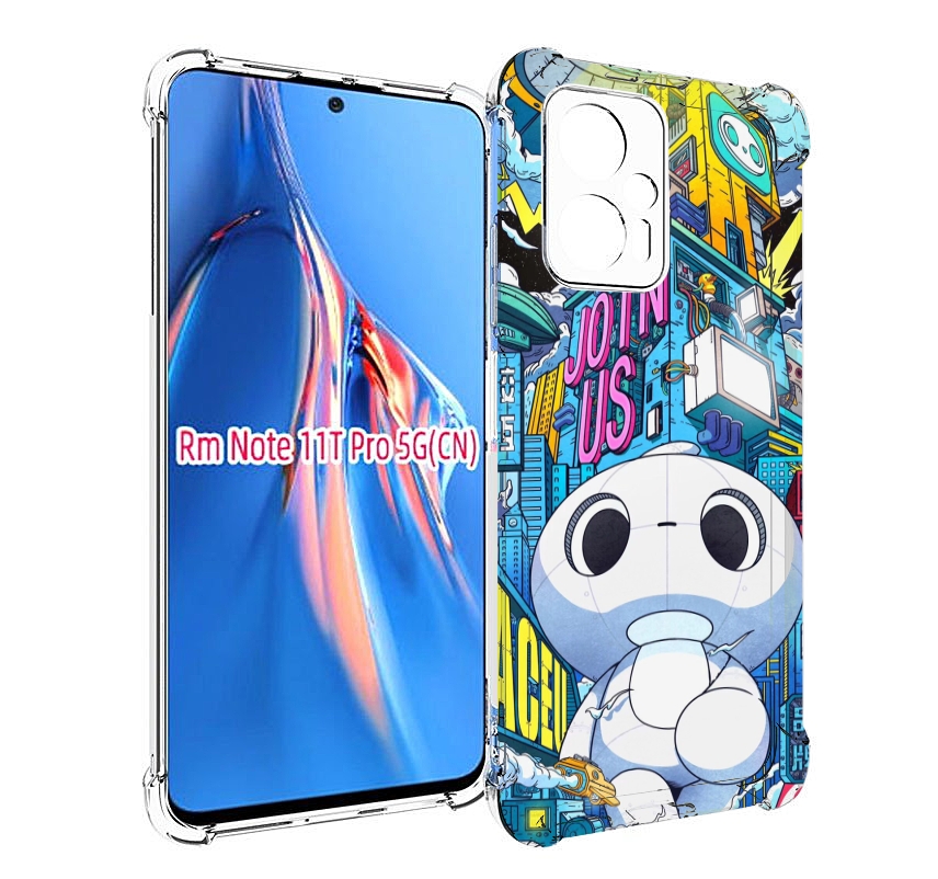 

Чехол MyPads FaceU для Xiaomi Redmi Note 11T Pro / 11T Pro Plus / Poco X4 GT противоуда..., Прозрачный, Tocco