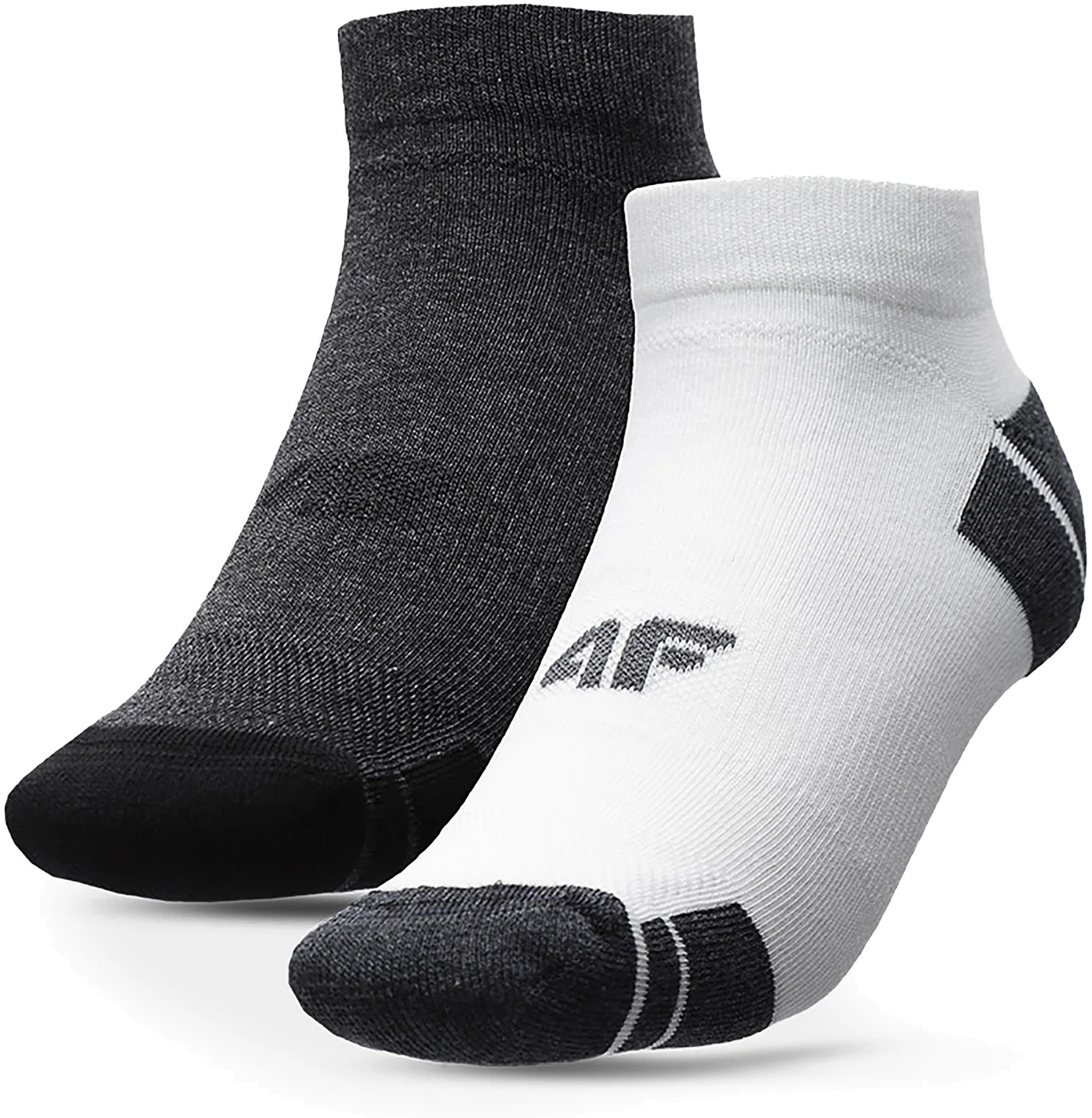 Комплект носков мужских SOCKS CAS M153 (2pack) 4F разноцветных 43-46, 2 шт.