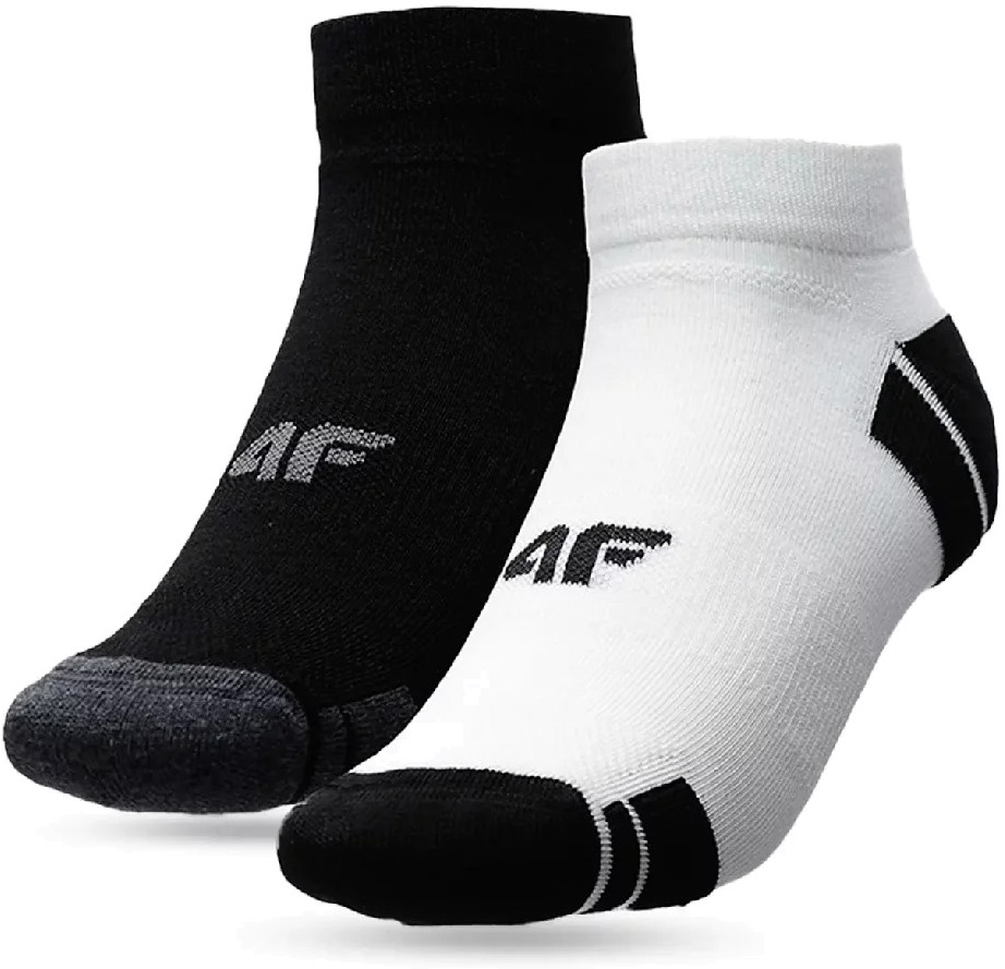 Комплект носков мужских SOCKS CAS M153 (2pack) 4F разноцветных 43-46, 2 шт.