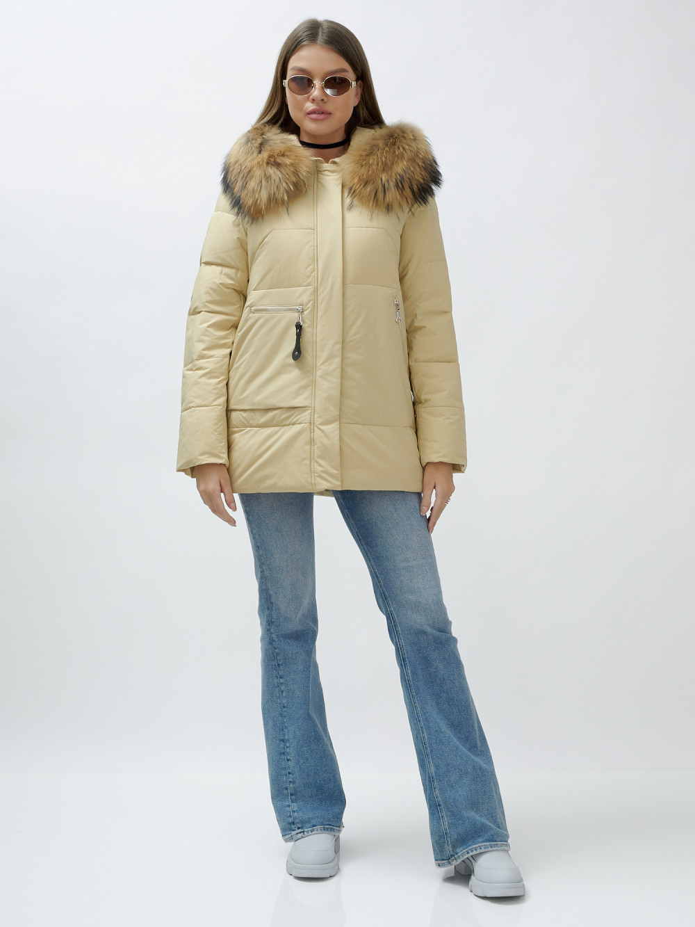 

Куртка женская MTFORCE 3322_1 желтая XL, Желтый, 3322_1