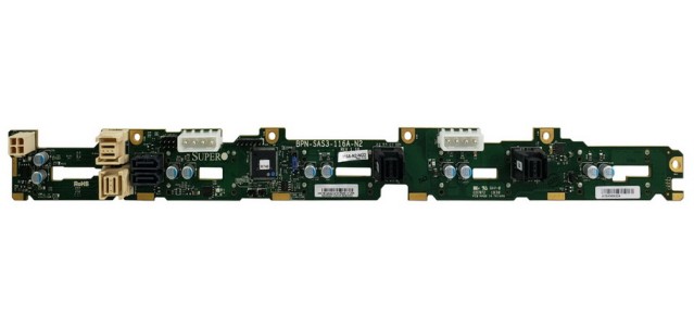 

Объединительная плата SuperMicro (BPN-SAS3-116A-N2 20), Зеленый;черный