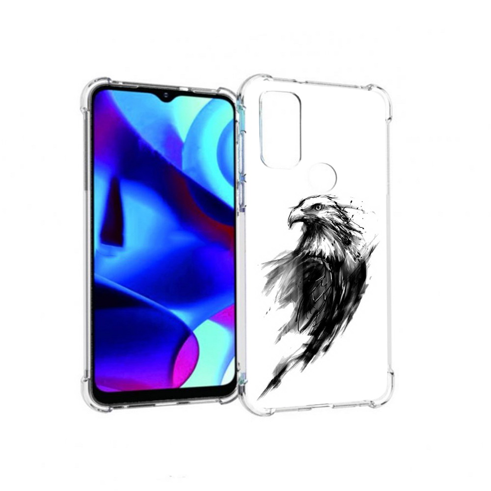 

Чехол MyPads Tocco для Motorola Moto G чб птица (PT227075.349.670), Прозрачный, Tocco