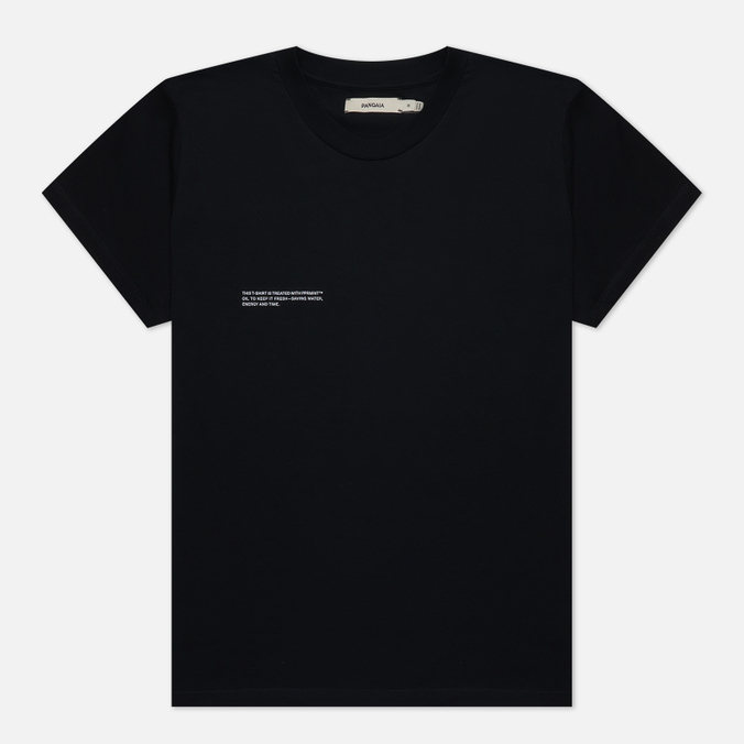 

Футболка женская PANGAIA 10000564-BLK черная XL, 10000564-BLK
