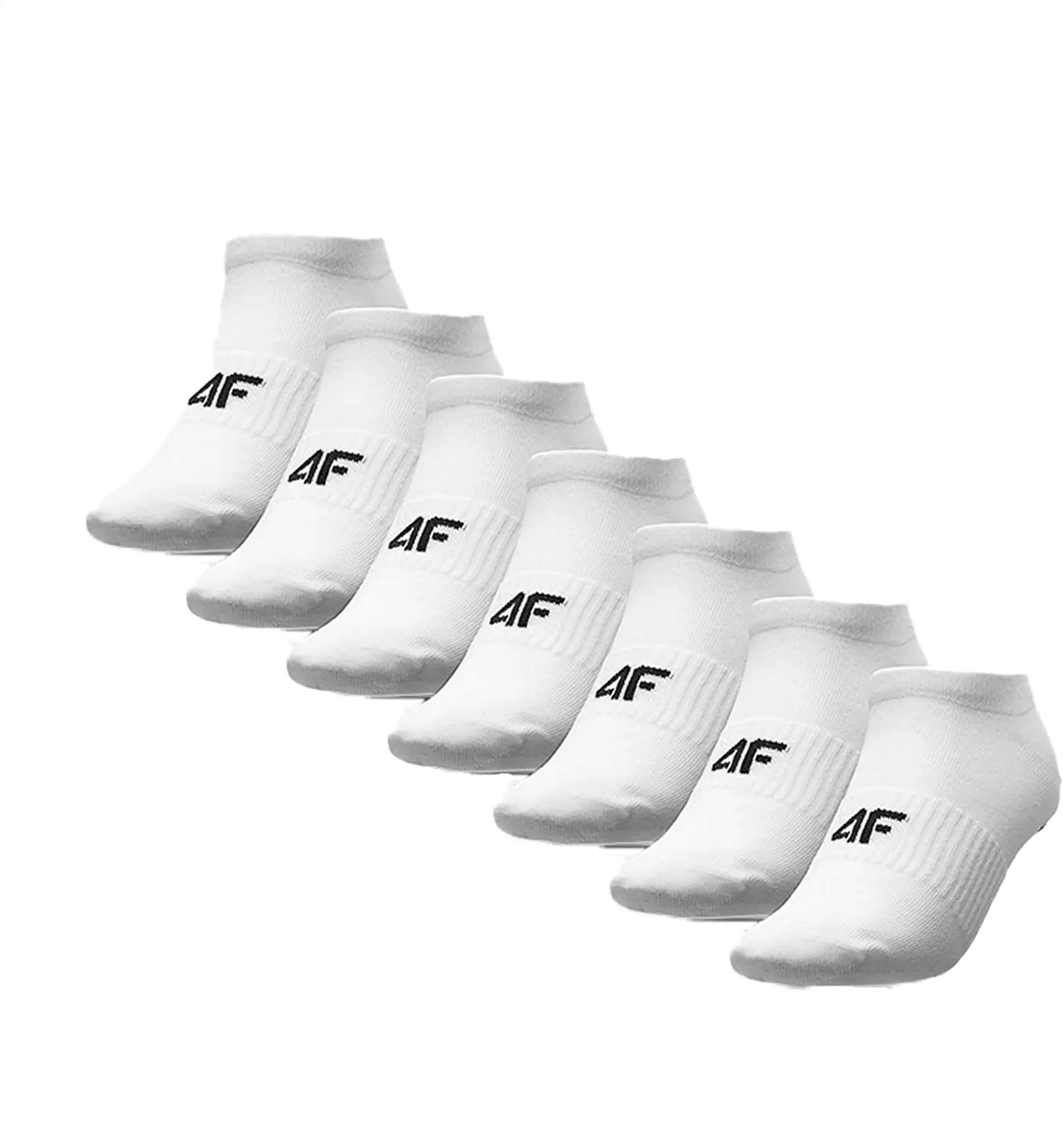 Комплект носков мужских SOCKS CAS M134 (7pack) 4F белых 39-42, 7 шт.