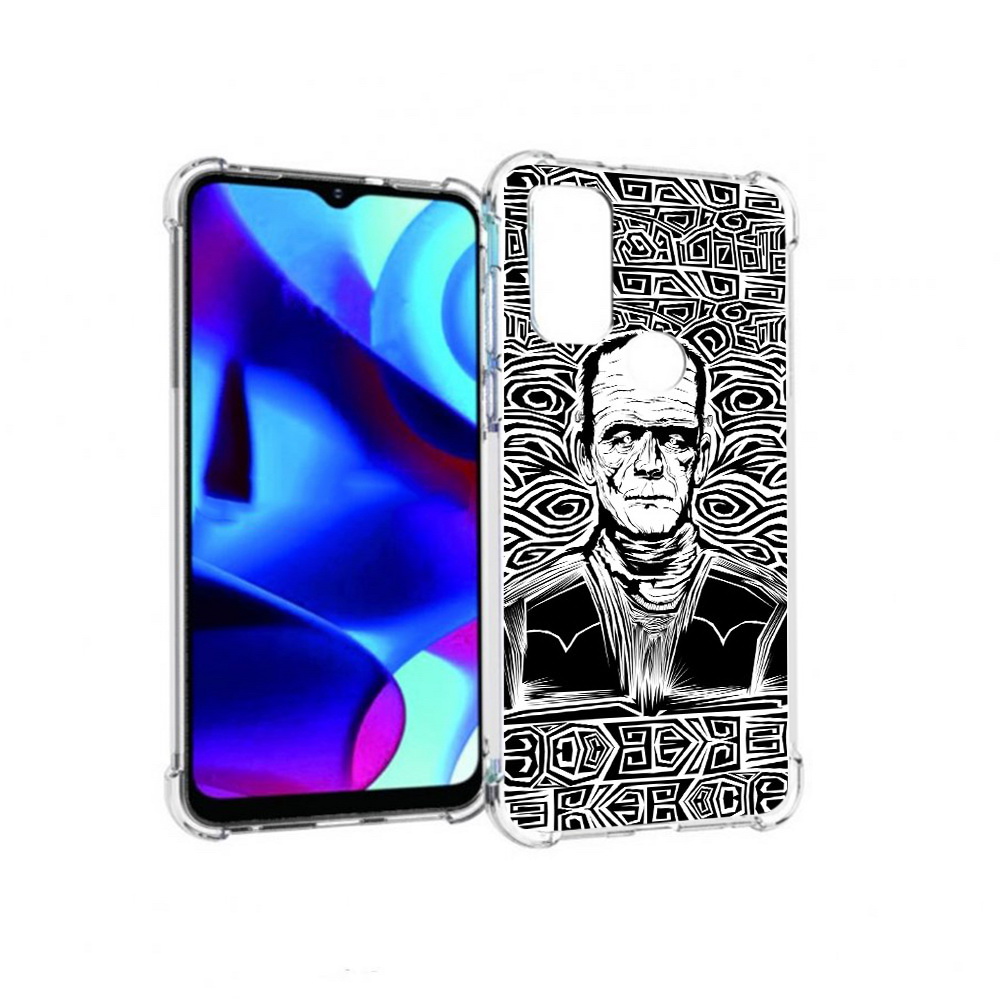 

Чехол MyPads Tocco для Motorola Moto G франкенштейн черно белый (PT227075.349.661), Прозрачный, Tocco