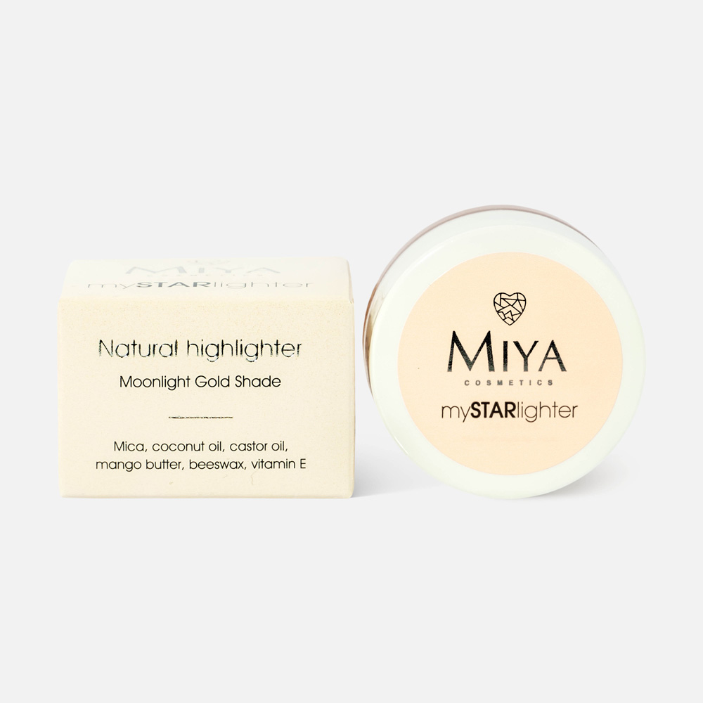 Хайлайтер для лица Miya Cosmetics Mystarlighter Moonlight Gold 4 г