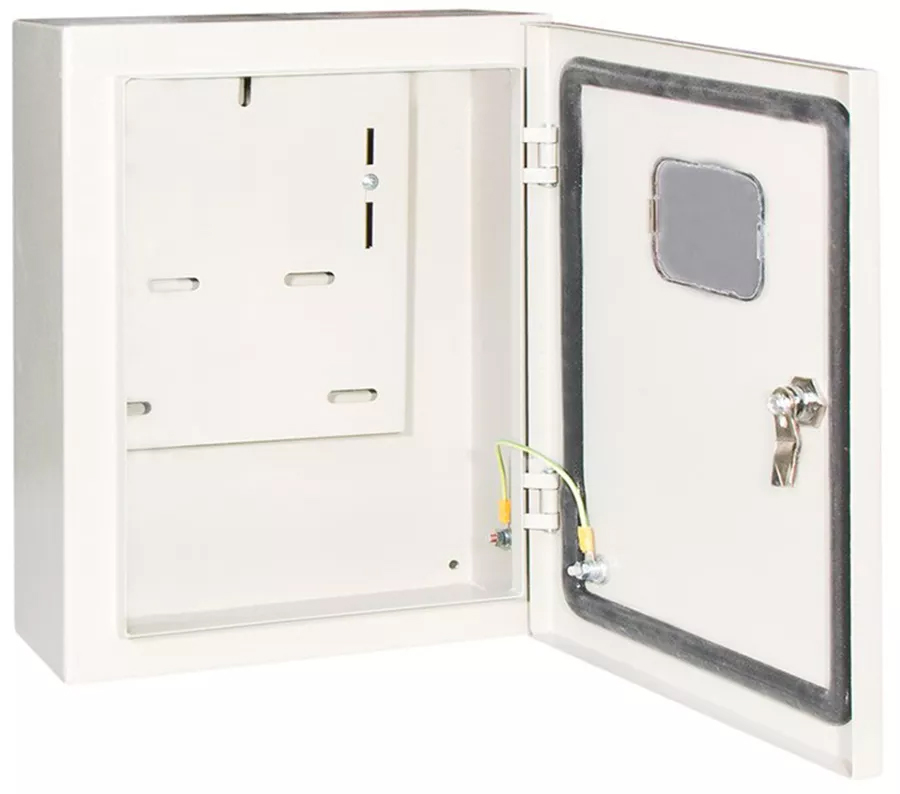 

TDM Electric ЩУН-3ф/1-0-3 бокс учета накладной на 3 места 3ф RAL7032 IP66
