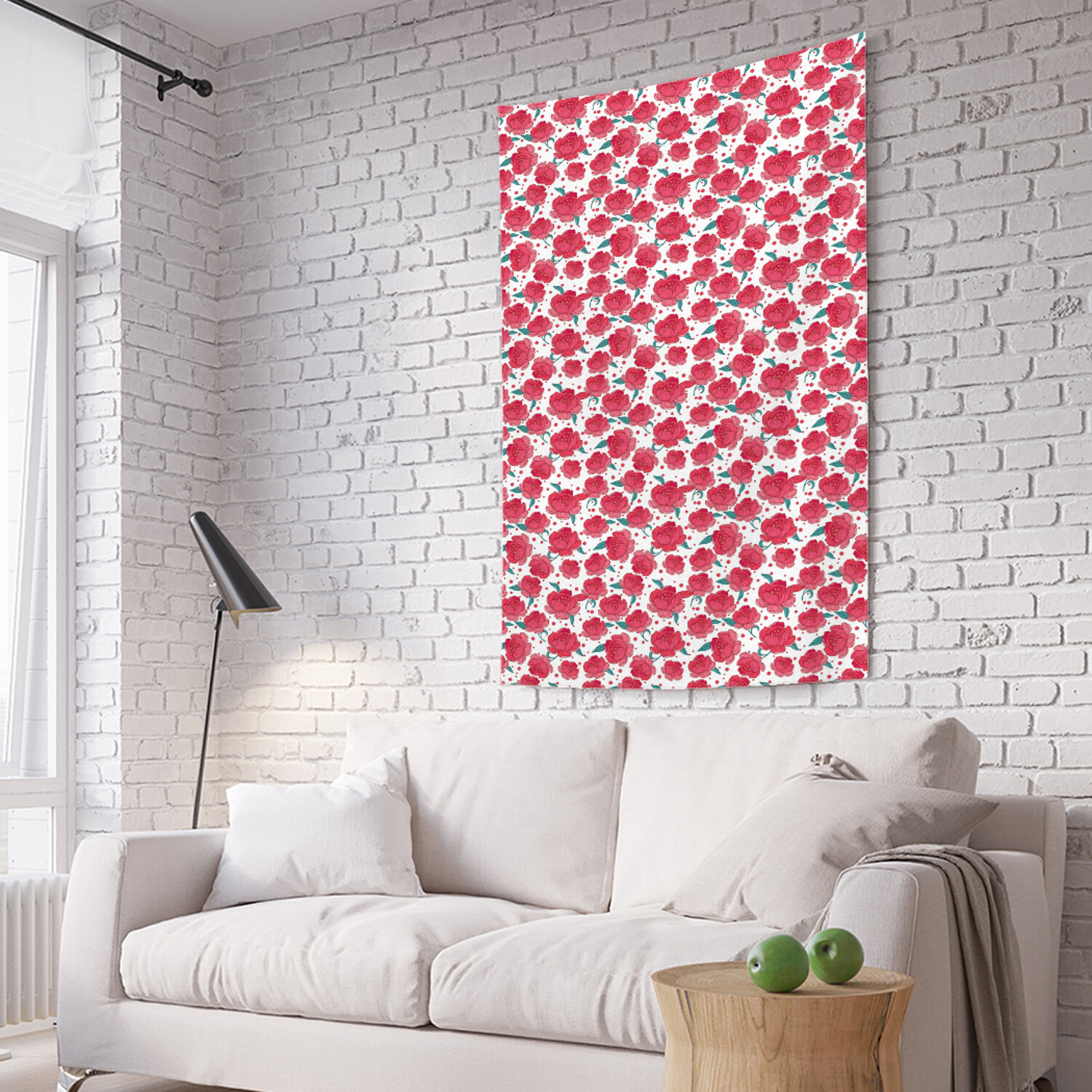 

Вертикальное фотопанно на стену JoyArty Дикие розы 150x200 см, Дикие розы