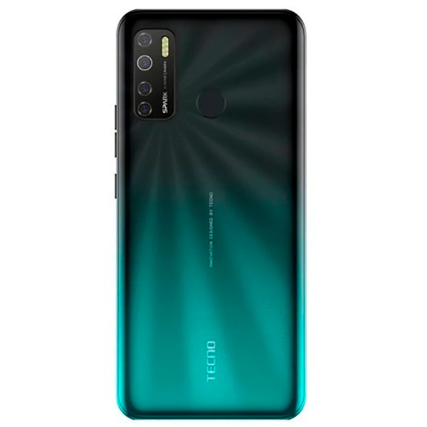 фото Задняя крышка для tecno spark 5 green зеленая