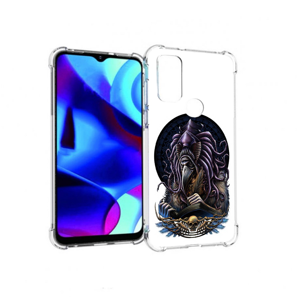 

Чехол MyPads Tocco для Motorola Moto G умный ворон (PT227075.349.650), Прозрачный, Tocco