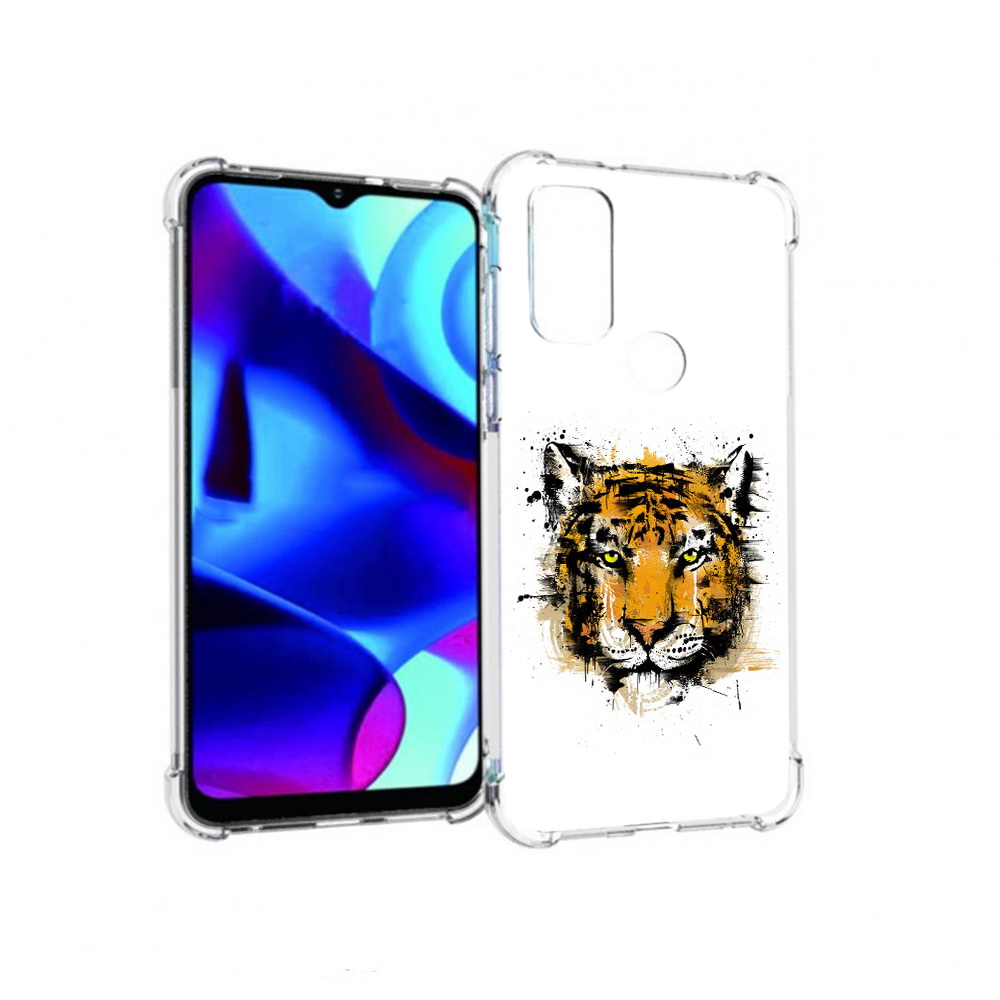 

Чехол MyPads Tocco для Motorola Moto G тигруля (PT227075.349.643), Прозрачный, Tocco
