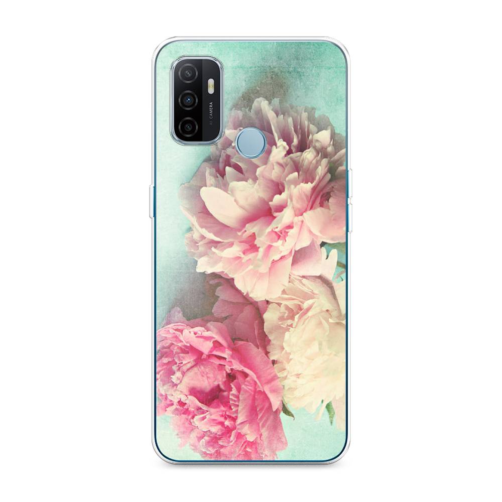 

Чехол Awog "Пионы new" для Oppo A53, Разноцветный, 254350-8