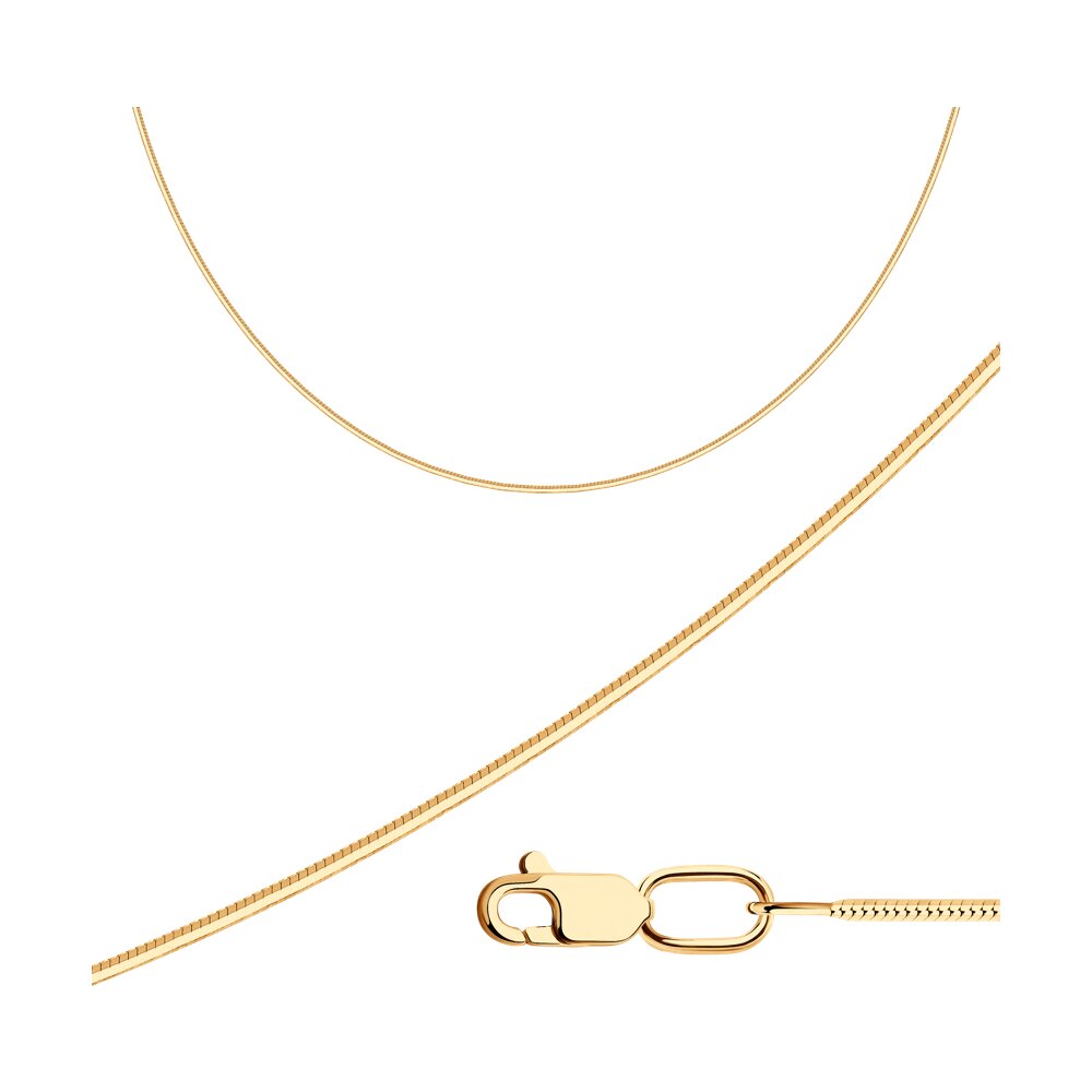 

Цепочка из серебра 50 см SOKOLOV 988010358-96, 988010358-96