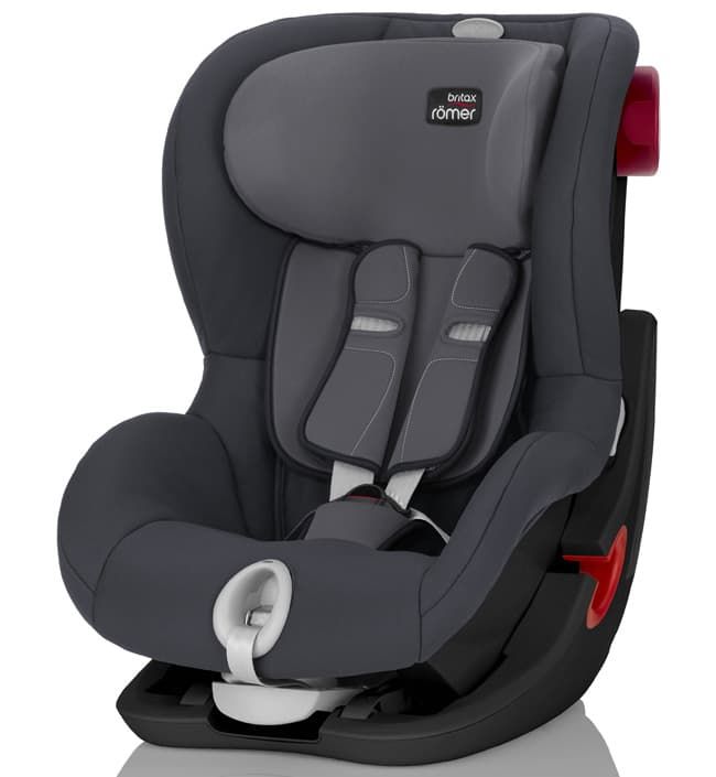 фото Автокресло britax romer king ii ls цв.серый гр.1 britax roemer