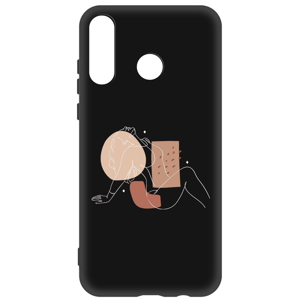 

Чехол-накладка Krutoff Soft Case Чувственность для Honor 20 Lite черный